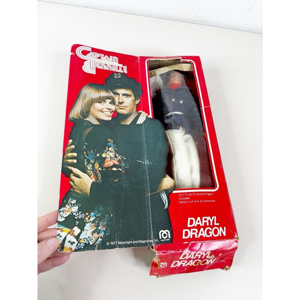 Daryl Dragon Captain & Tennille 1977 Mego Action Figure-Never Out Of Box-see Pic